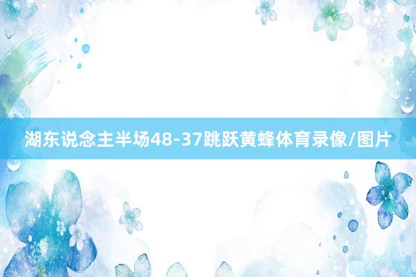 湖东说念主半场48-37跳跃黄蜂体育录像/图片