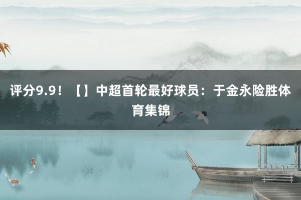 评分9.9！【】中超首轮最好球员：于金永险胜体育集锦