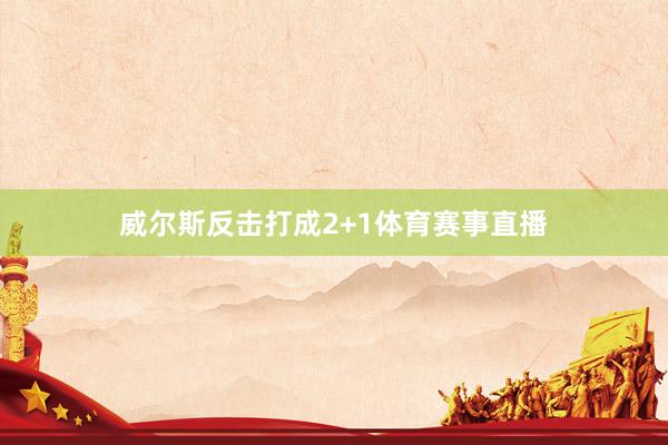 威尔斯反击打成2+1体育赛事直播