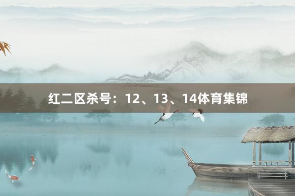 红二区杀号：12、13、14体育集锦