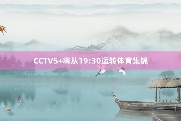 CCTV5+将从19:30运转体育集锦